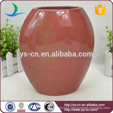 Modern China Red Porcelain Vase Wholesale